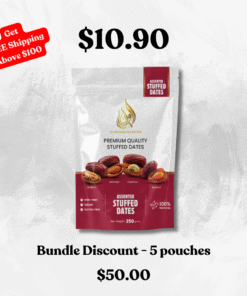 Assorted Stuffed Dates Pouch (250g)