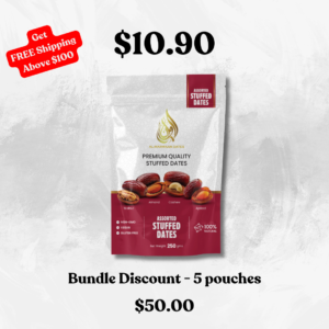 Assorted Stuffed Dates Pouch (250g)