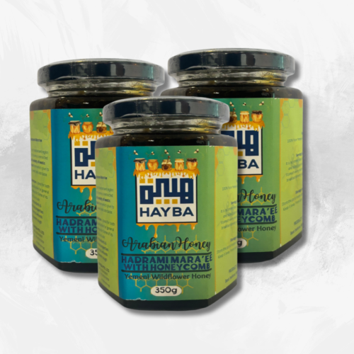 Hadrami Mara'ee Honey with Honeycomb (350g) - Image 3