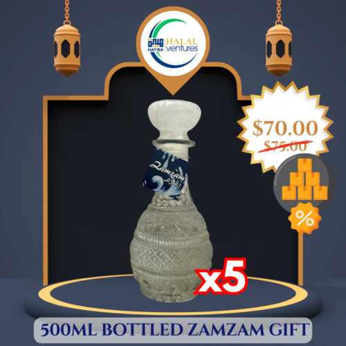 Bottled Zamzam Gift (500ml) - Image 6
